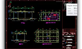 CIVIL WORKS A. 5 section_and_plan